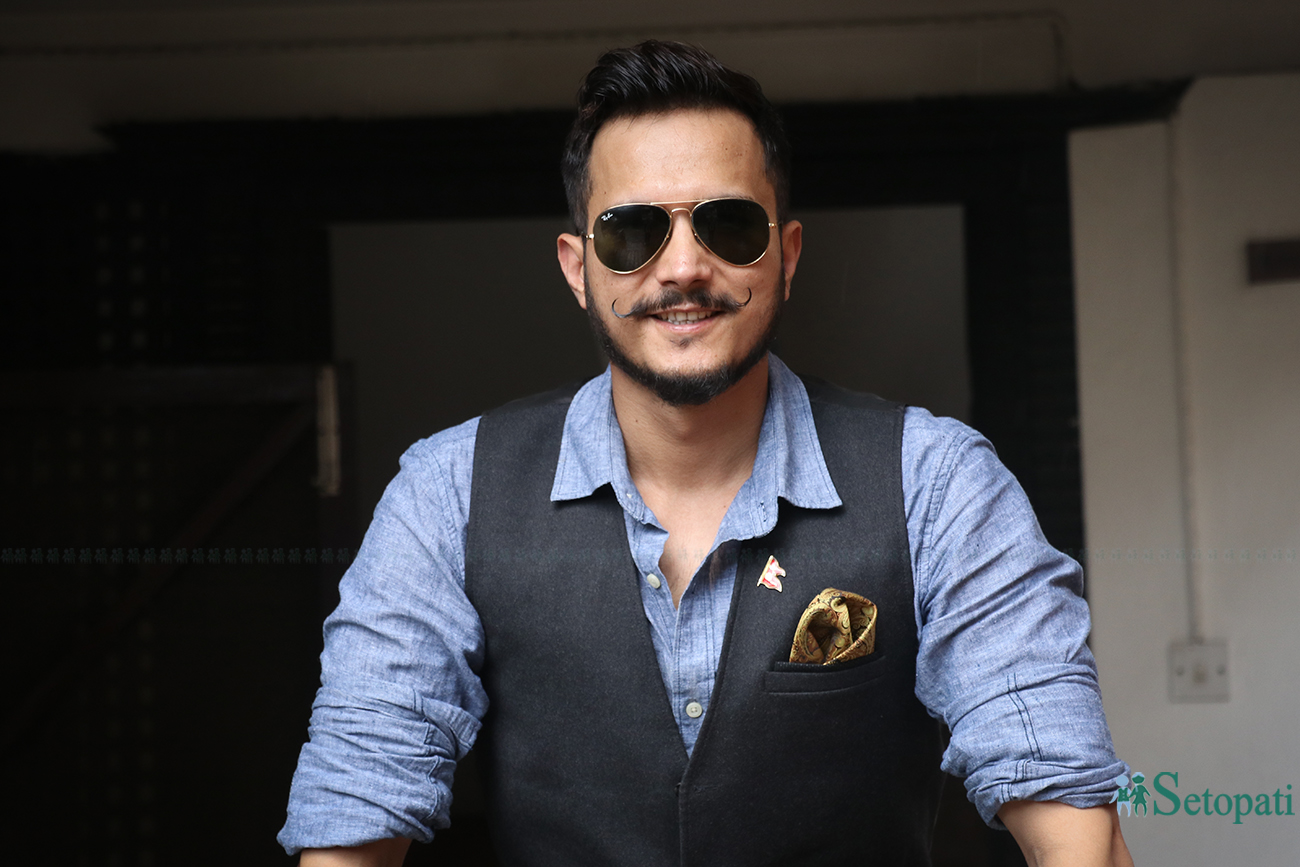 मिस्टर नेपाल २०२३ का विजेता समर्पणजंग कार्की। तस्बिरः निशा भण्डारी/सेतोपाटी